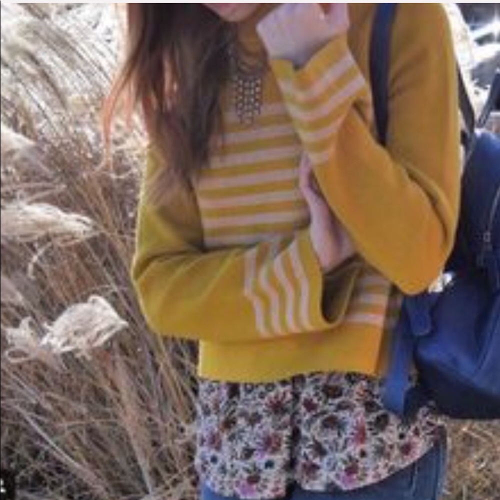 Anthropologie Structured Stripe Top - image 2